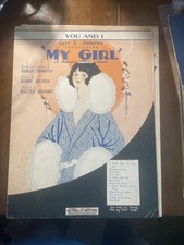 Vintage 1920s Broadway Musical Sheet Music Vaudeville Theatre Ephemera. Lot= picture