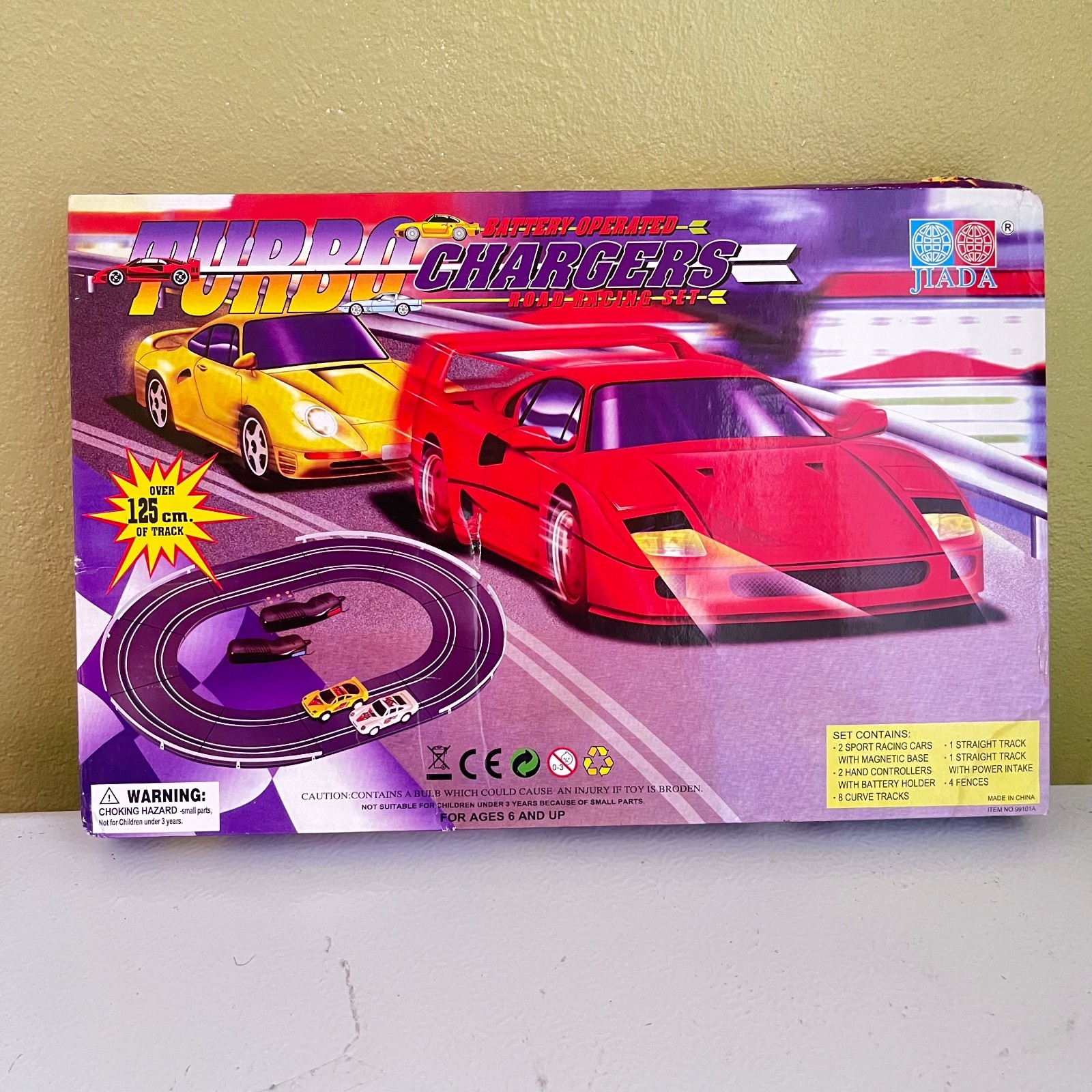 Vintage Slot Cars Classic Collection Battery Powered JIADA FOR REPAIR Vintage Slot Cars Classic Collection Battery Powered JIADA FOR REPAIR