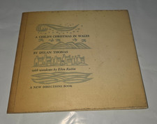 A Child's Christmas in Wales Dylan Thomas Ellen Raskin Wood Cut Illustrations picture