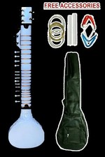 Indian Classical Sitar instrument Tun Wood 7 Main String 9 Sympathetic String picture