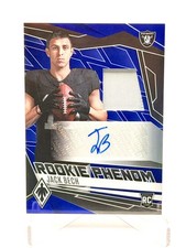 2025 Panini Phoenix Rookie Phenom Jack Bech RPA  42/49 RAIDERS JERSEY MATCH picture