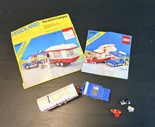 LEGO LEGOLAND Town 6590 Vacation Camper w/minifigs Vintage Set Used missing 1 pc picture
