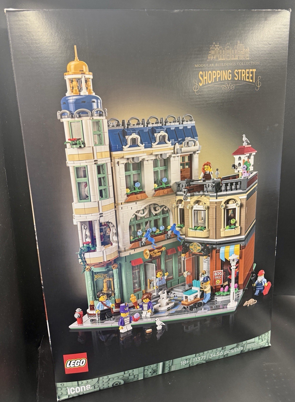 LEGO Icons Modular Buildings Collection: Shopping Street (11371) New Sealed