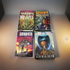 Alan Dean Foster Sci-Fi Lot 4 First Edition HCDJ Humanx & Ace Originals Mint picture