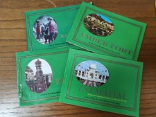 Lot of Deelite Vintage INDIA POSTCARDS Taj Mahal, Amber Fort, Ellora, Rajasthan picture