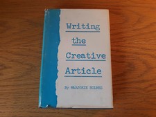 Writing The Creative Article Marjorie Holmes 1969 Hardcover Dust Jacket The Writ picture