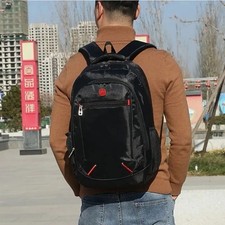 Large Capacity School Backpack Oxford Laptop Bag Student Travel Daypack Men picture