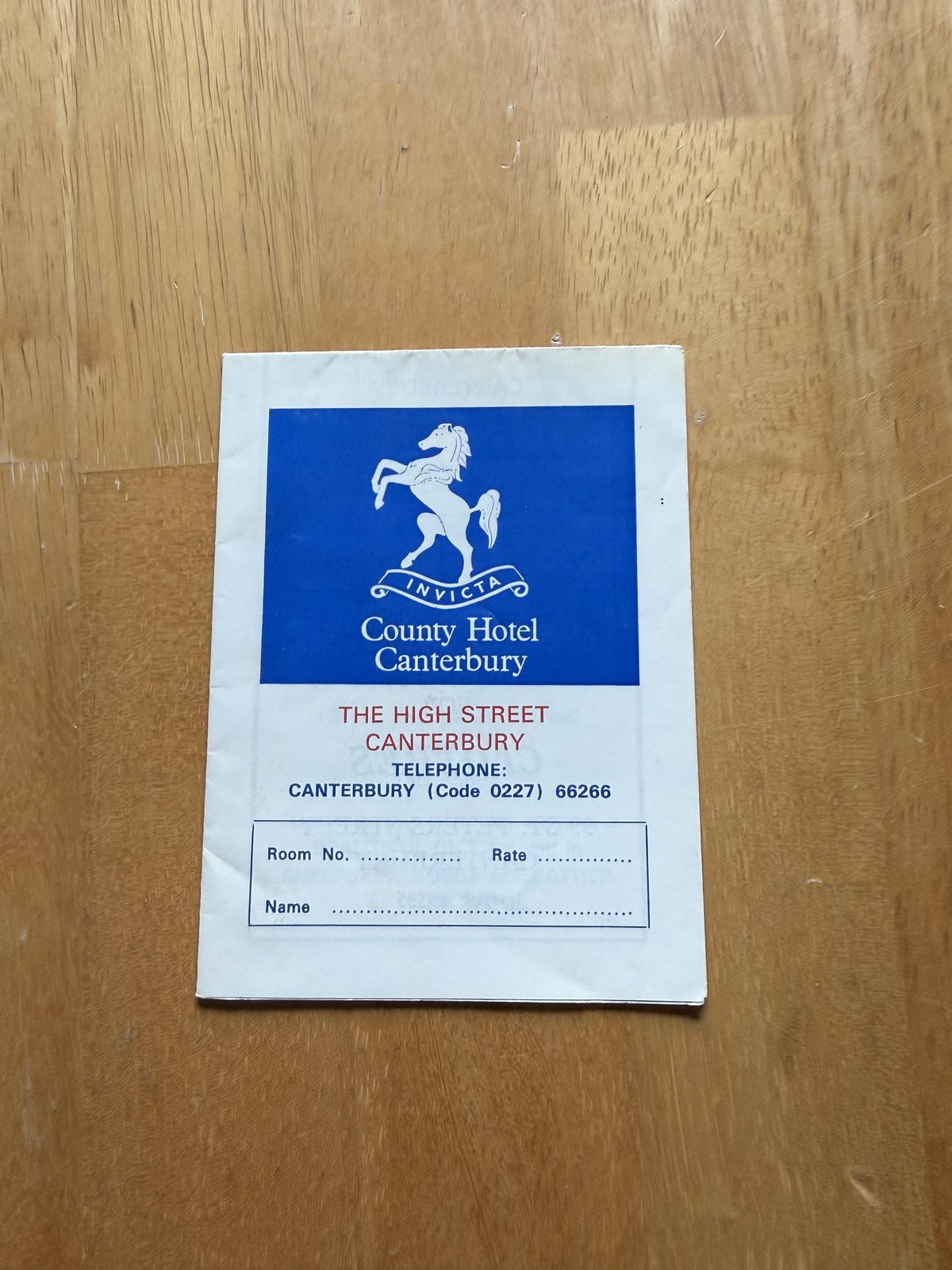 Vintage 1973 County Hotel Canterbury England City Map Tourist Guide Brochure Vintage 1973 County Hotel Canterbury England City Map Tourist Guide Brochure