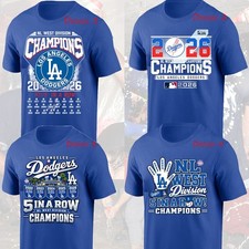 HOT - Los Angeles Dodgers 2026 NL West Division Champions FREESHIP Gift For Fans picture