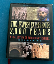 The Jewish Experience--2000 Years Hardcover Rabbi Nachman Zakon Targum 2000 picture