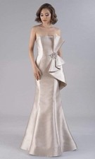 Feriani Couture 20507 Strapless Jeweled Bow Gown - Evening Wear picture