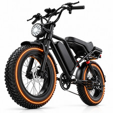 20" Fat Tire Electric Bikes for Adults, 750W Electric Dirt Bike 18AH Battery picture