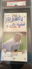 1996 Patriots Adam Vinatieri Debut Signed 10 PSA Ticket Belichick PATS DEBUT 🏈 picture