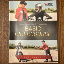 MSF Motorcycle Safety Class Basic RiderCourse Handbook 2014 - like new picture