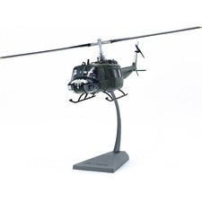 Premium US Army Huey Helicopter Diecast Model 1:48 Scale Collector's Display picture