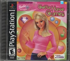 Barbie: Gotta Have Games PS (Brand New Factory Sealed US Version) playstation picture