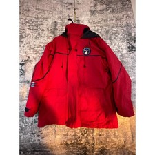Vtg Antarctica Explorer II Red Parka Expedition Winter Cruise Coat Marine 90s picture