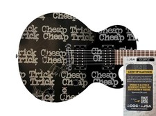 Cheap Trick Signed Custom Epiphone Les Paul Guitar Nielsen Zander x3 JSA COA picture