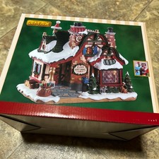 Lemax Claus Cottage -Holiday Village -Train Set Add On -LED Lighted picture