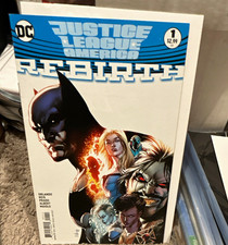 DC Comics-Justice League of America: Rebirth #1-free shipping picture