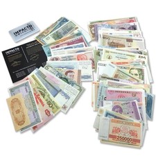 100 Mixed World Banknotes - Collectible Ancient & Vintage Currency for Collector picture