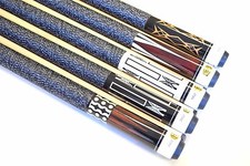 SET OF 5 POOL CUES New 58" Canadian Maple Billiard Pool Cue Stick #5 FREE SHIP picture