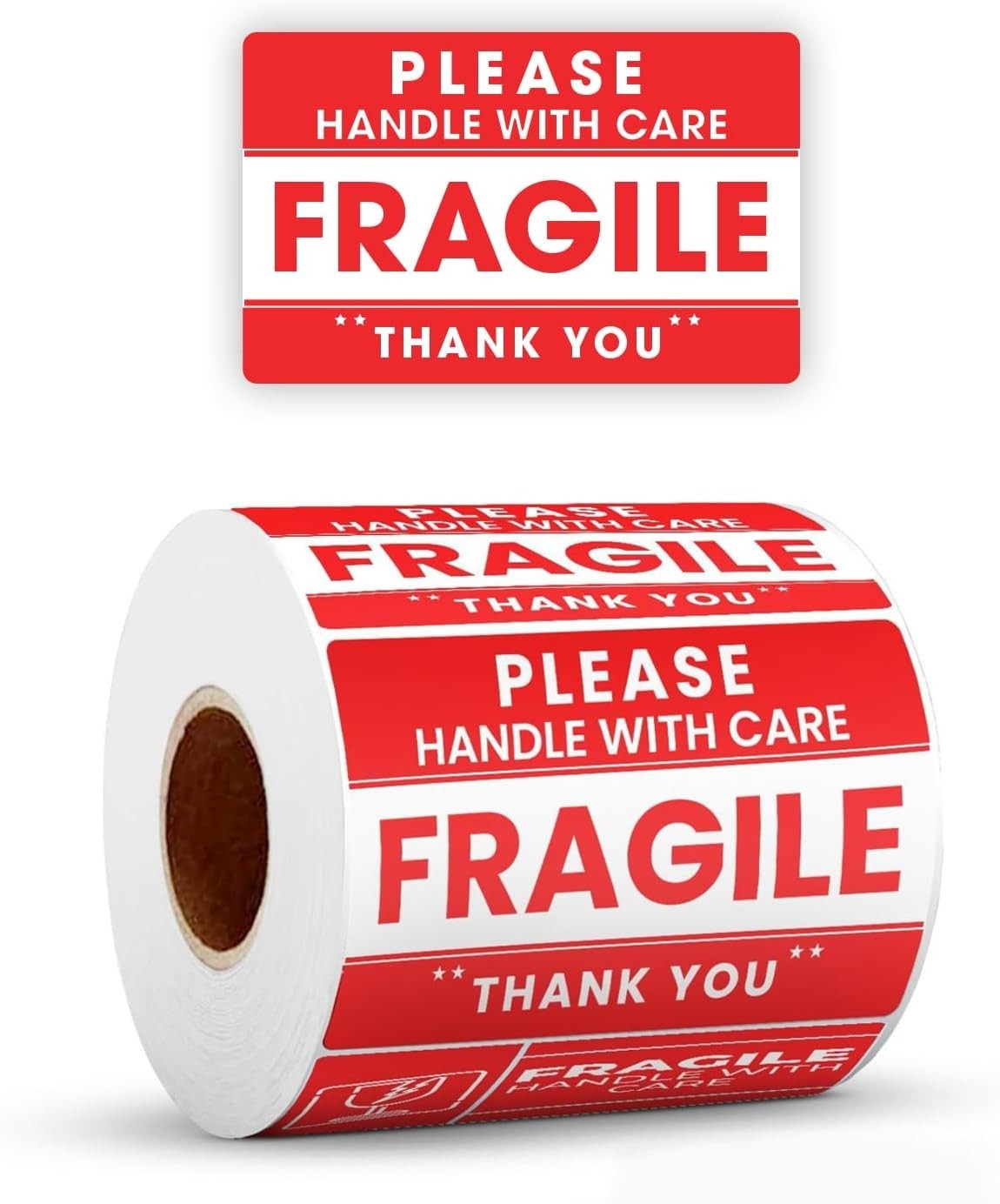 Fragile Handle with Care Lable Stickers 500 Qty – Labels for Packaging Boxes Fragile Handle with Care Lable Stickers 500 Qty – Labels for Packaging Boxes