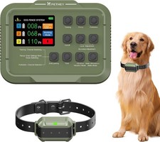 3-in-1 Wireless Dog Fence System Invisible Electric Collar with Radar Technology picture