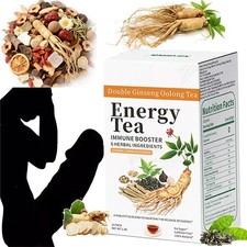 Energy Tea Immune Booster Ginseng Oolong Tea, Kidney Liver Tea For Women & Men picture