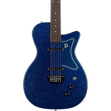 Danelectro 56 Baritone Electric Guitar - Blue Metalflake picture