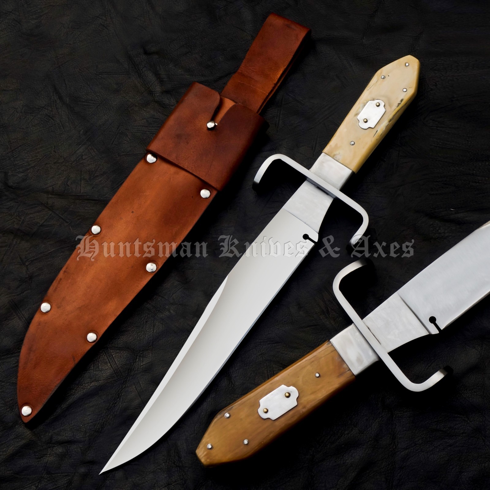 One of a Kind of Rare Found Fossilized Mammoth IVORY Hell Belle's Bowie REPLICA One of a Kind of Rare Found Fossilized Mammoth IVORY Hell Belle's Bowie REPLICA