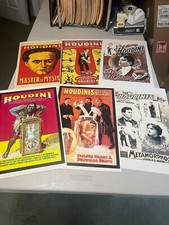 Harry Houdini Reprinted Posters 11x17, Set of 6, You Get All Six! What a Deal! picture