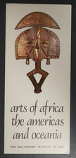 Arts of Africa the Americas and Oceania Travel Souvenir Pamphlet Baltimore Museu picture