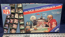 Vintage 1986 NFL The VCR Quarterback Board Game VHS Football Free Shipping picture
