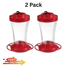First Nature Hummingbird Feeder 32 oz Red 10 ports (2 pack) picture