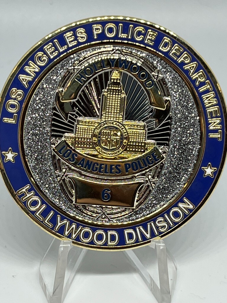 Brand New - Los Angeles Police Department - LAPD Hollywood Division Coin Brand New - Los Angeles Police Department - LAPD Hollywood Division Coin