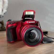 Canon PowerShot SX400 IS Digital Camera Red W/ Battery Tested picture