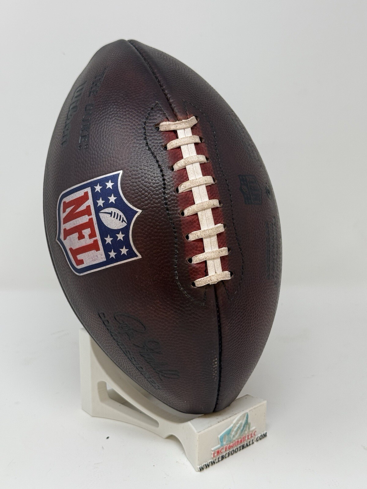 NFL Fully Game Prepped Wilson The Duke Leather Football New NFL Fully Game Prepped Wilson The Duke Leather Football New