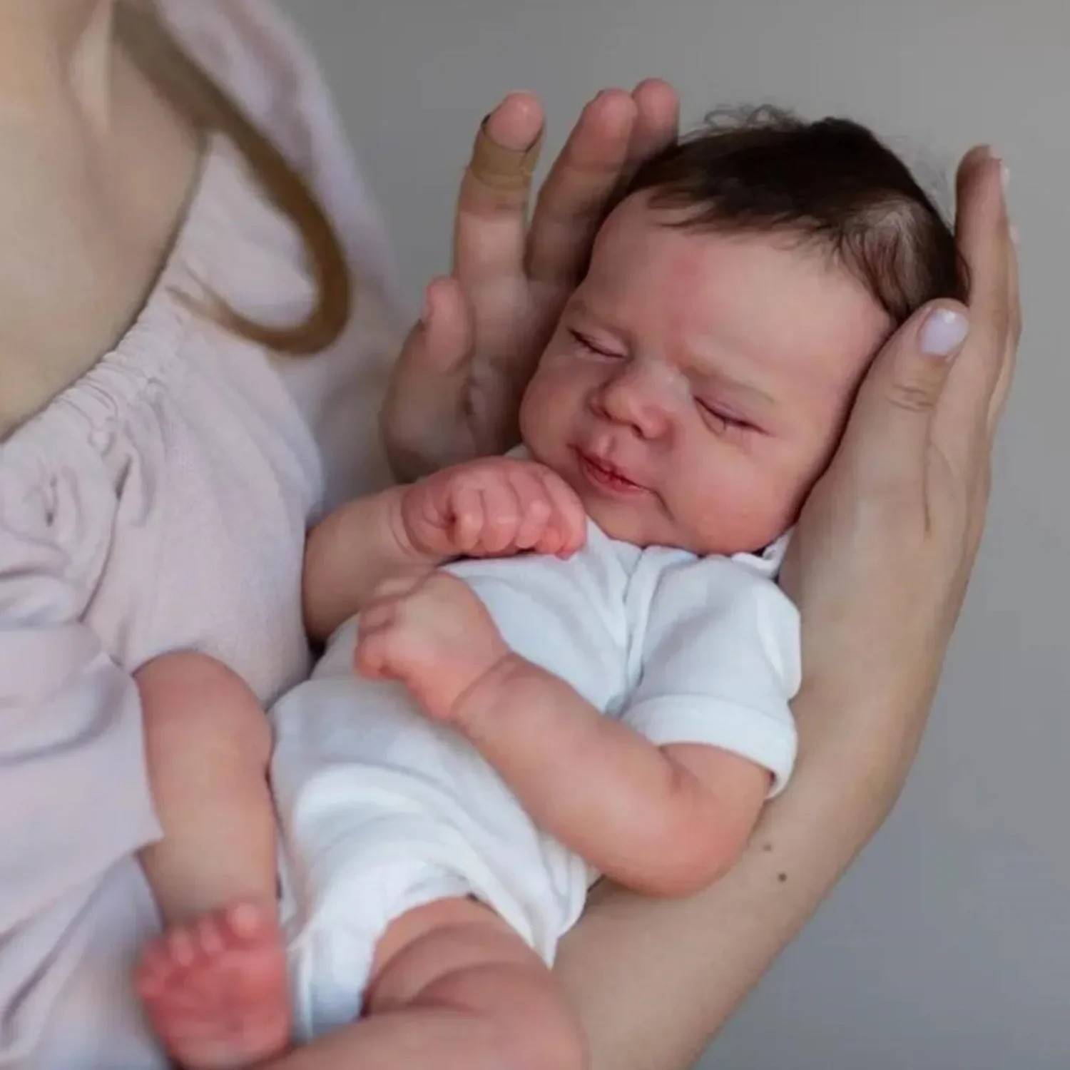 Handmade Realistic Reborn Baby Dolls Vinyl Silicone Newborn Boy Doll Real Gift