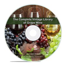 70 Books Library of Grape Culture, Wine & Wine Making, Grow Grapes, DVD picture