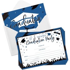 Yisong 30 Pcs Graduation Party Invitations Graduation Invite Cards with Envel... picture