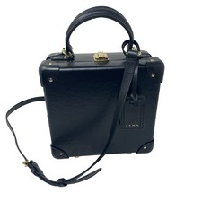 Globe Trotter The Centenary London Square Bag Black & Gold picture