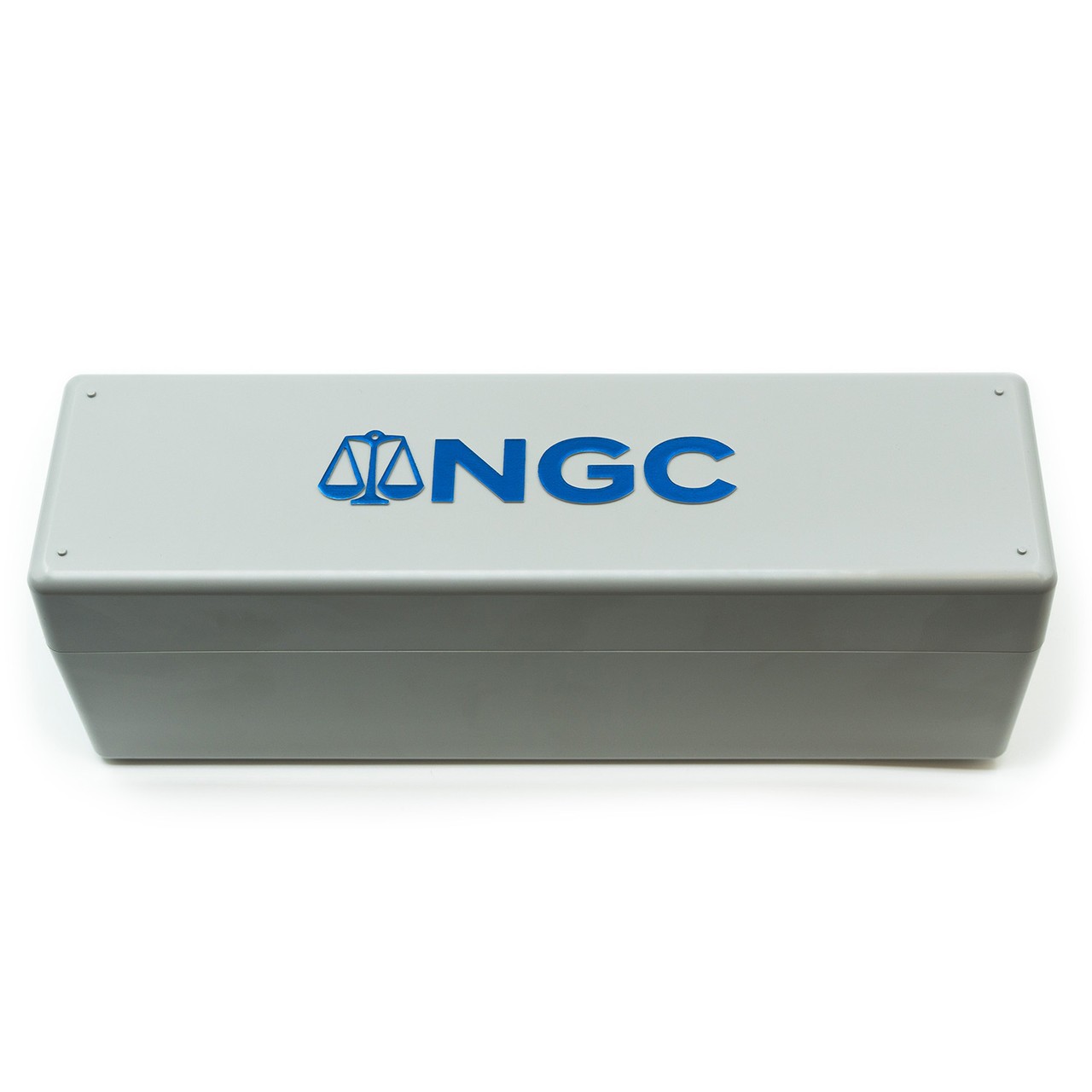 NGC® Universal Coin Slab Storage Box for Certified Graded Coin Slabs (Silver)