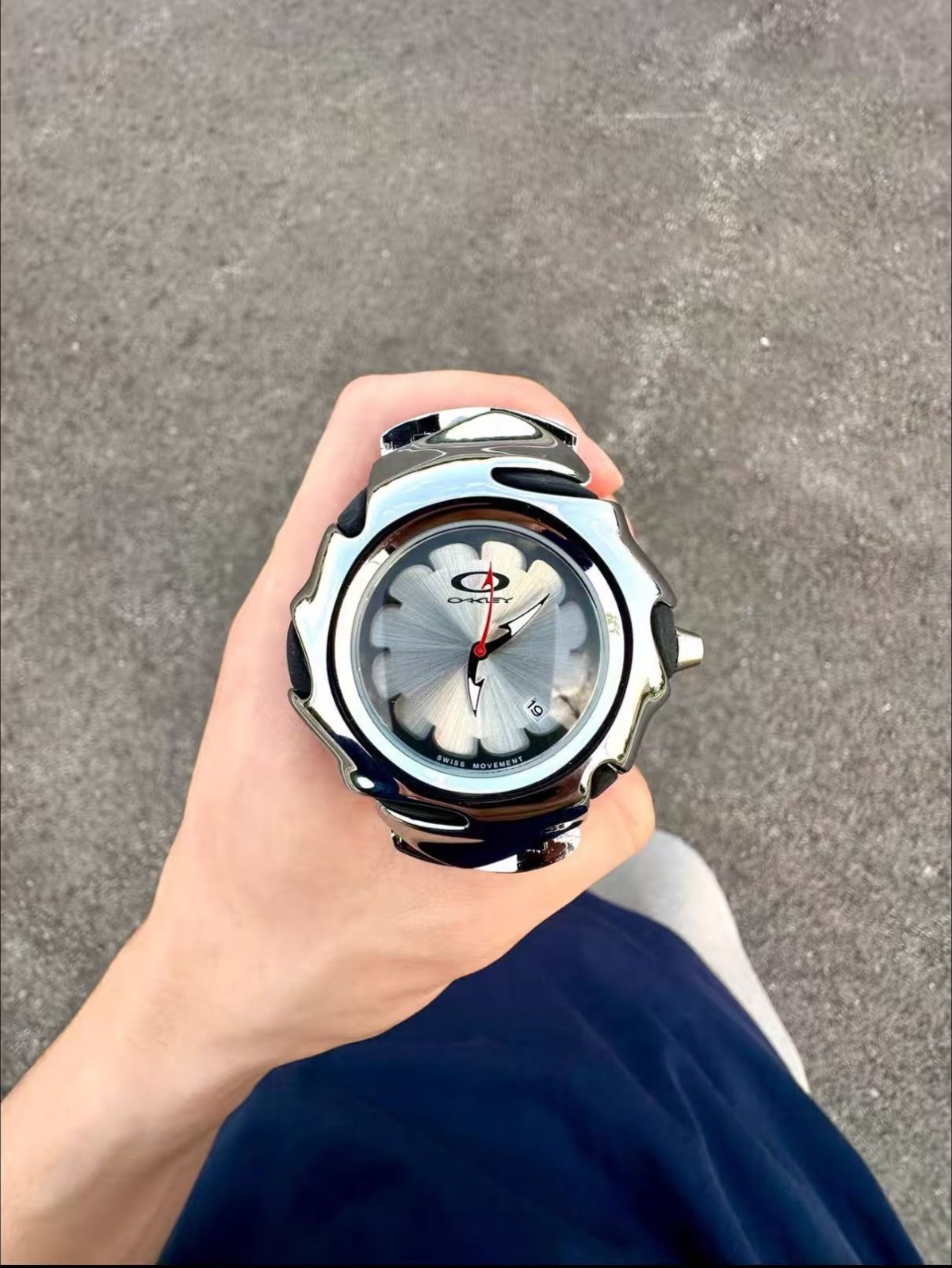 Oakley Blade Watch Vintage Y2K Millennium White Watch Retro 2000s Oakley Blade Watch Vintage Y2K Millennium White Watch Retro 2000s
