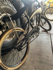 Black, Custom Lowrider Bicycle picture
