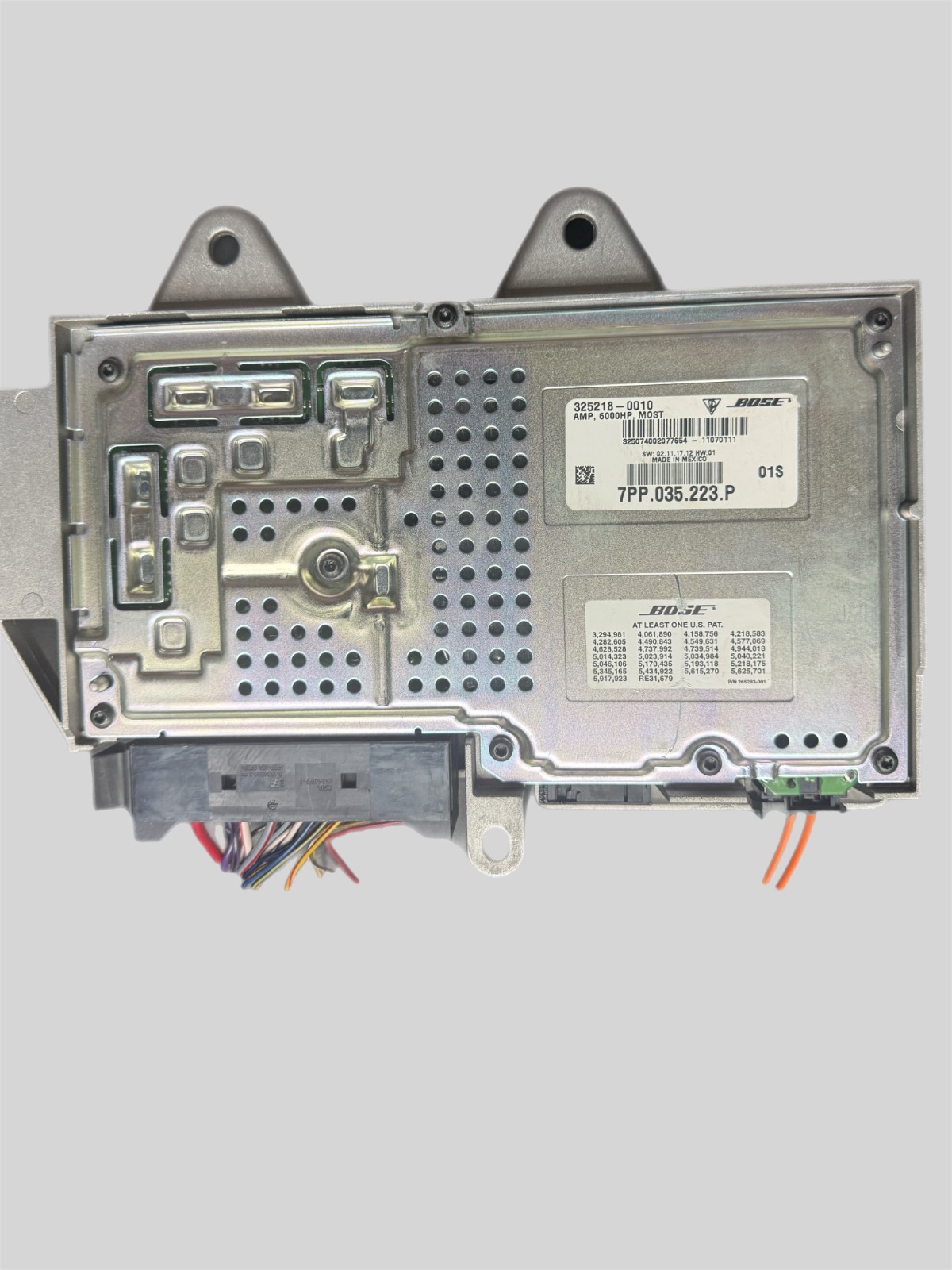 Porsche 911 991 Cayenne Panamera Cayman Bose Amplifier 7PP035223P OEM