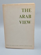 The Arab View - Ministry for Foreign Affairs - Jerusalem - Research Division Pb picture
