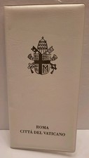 Vintage VATICAN CITY 1975/1978 8 COIN SET SILVER LIRE Catholic Pope Italy  picture