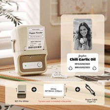 NIIMBOT B21 Pro 300dpi Label Printer, Photo Printing, Bluetooth Connection picture
