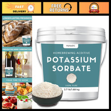 3.7 lb Pure Potassium Sorbate for Wine Making, Preservative & Stabilizer picture